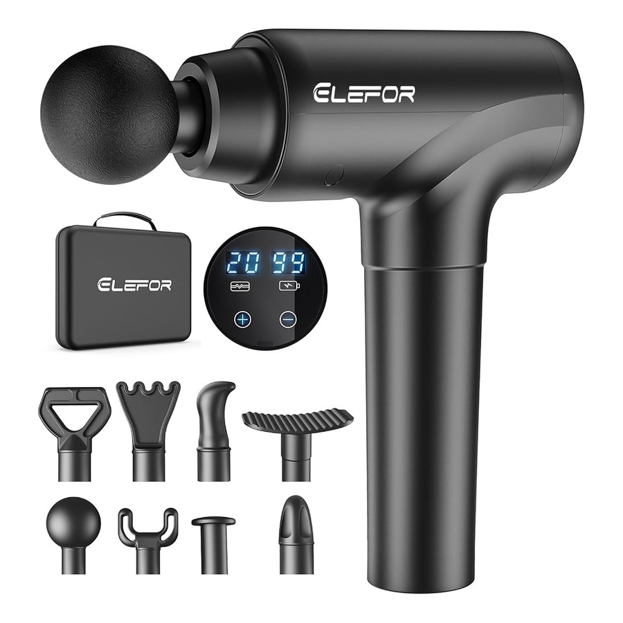 3200 RPM Deep Tissue Percussion Massage Gun — Brushless Quiet Muscle Recovery Massager (ApexPulse Pro)
