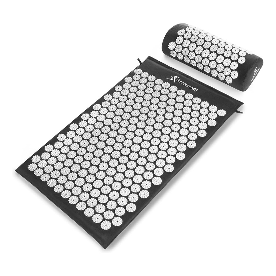 Acupressure Back Recovery Mat & Cervical Neck Pillow Set — Myofascial Trigger Point Mat (SpinalReset)