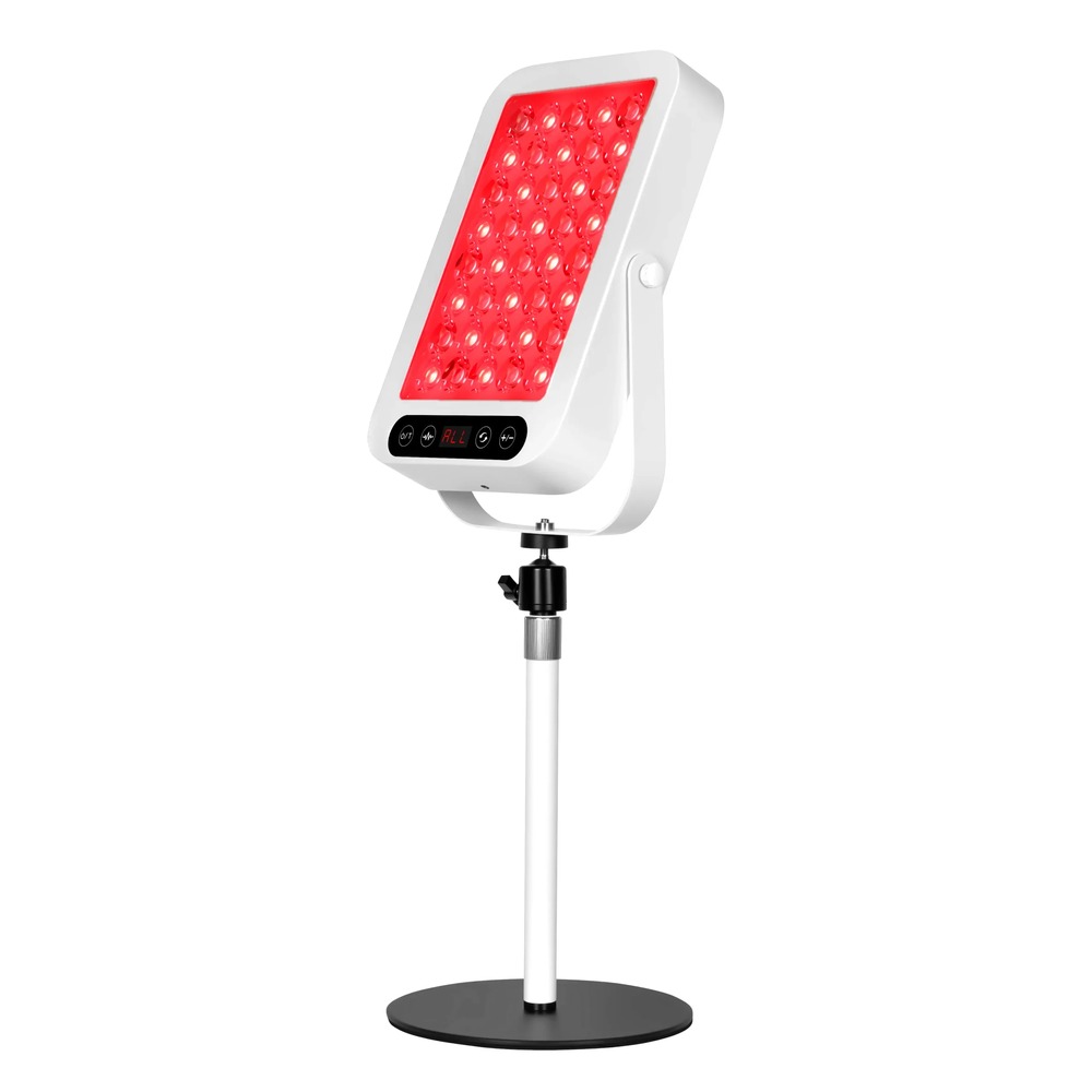 Red Light Therapy Panel 660nm 850nm — High-Irradiance Clinical Desktop Near-Infrared Recovery Light (LumiRed)