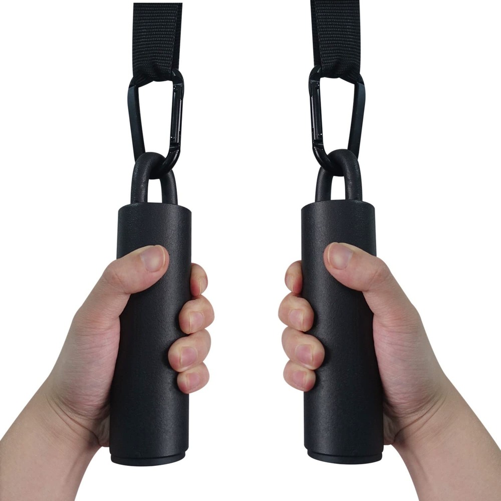 Pull-Up & Farmer-Carry Grip Strengthener Handles — Hanging Forearm & Dead-Hang Trainers (DeadHang)