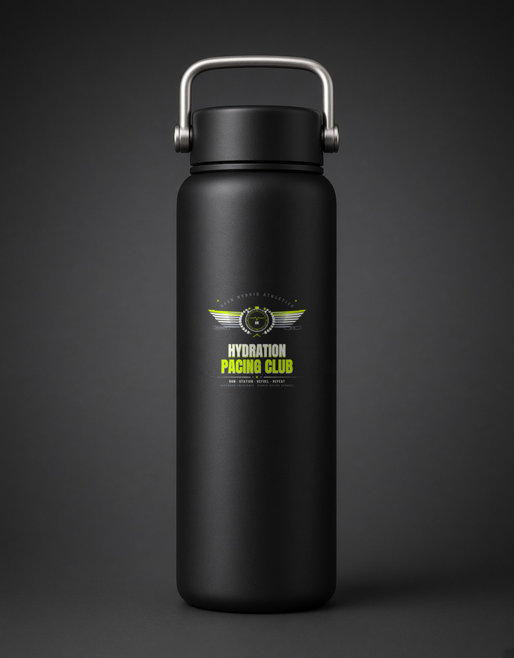 24oz Double-Wall Vacuum Insulated Stainless Steel Shaker Bottle